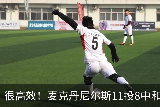 很高效！麦克丹尼尔斯11投8中&三分3中1得到17分8板4断